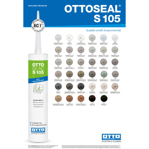 Ottoseal® S105 sanitärgrau C18 400ml