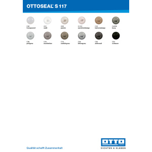 Ottoseal® S117 anthracite C67 400ml