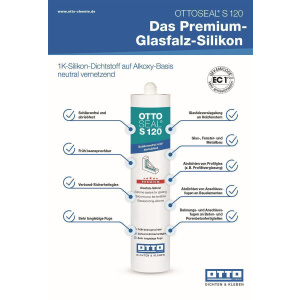 Ottoseal® S120 sanitärgrau C18 310ml