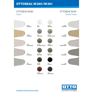 Ottoseal® M360 dark brown C49 580ml