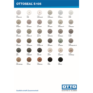 Ottoseal® S105 sanitar grey C18 580ml